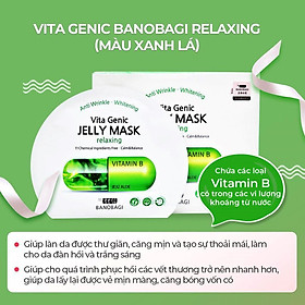 Mặt Nạ Dưỡng Da Banobagi Vita Genic Jelly Mask Cung Cấp Collagen, Vitamin Và Dưỡng Chất Chăm Sóc Da Săn Chắc Mịn Màng