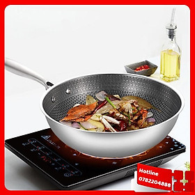 Mua Chảo Nấu Ăn Sâu Lòng Họa Tiết Chống Dính Cao Cấp Hình Tổ Ong (Chảo Quốc Dân) - Loại Tốt