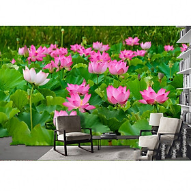 Mua Tranh dán tường 3d công viên xanh PC43