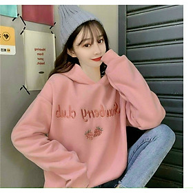 Áo khoác Hoodies nữ vải nỉ bông mềm ấm Freesize Thời trang Hot Trend Kita Unisex - FRUIT CLUB