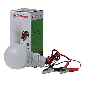 Mua Bóng đèn LED kẹp bình ắc quy 12V - 24V DC 7W / 9W / 12W / 30W Rạng Đông