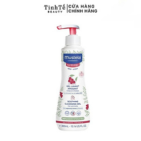 Sữa Tắm Gội Cho Trẻ Sơ Sinh & Em Bé Da Nhạy Cảm Mustela SOOTHING CLEANSING GEL 300ML