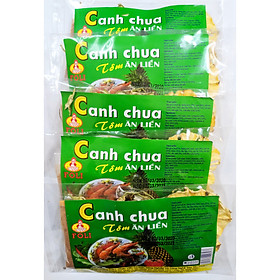 Combo 5 gói Canh Chua Tôm Ăn Liền