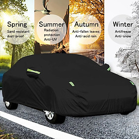 Bạt phủ ô tô  thương hiệu MACSIM dành cho xe SUV Hyundai Tucson - màu đen - bạt phủ trong nhà và ngoài trời
