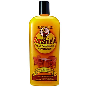 Mua Sáp chống khô nứt và phai màu đồ gỗ ngoại thất Howard Sunshield SWAX16  473ml