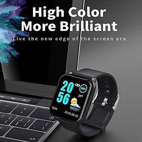 1.3in Z02 Smart Intelligent Watch Wristband Fitness Heartrate-Monitor Black