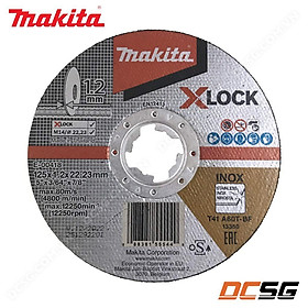 Mua Đá cắt inox cho máy mài X-Lock 100-125x1.2x22.23mm Makita (chọn phân loại) | DCSG
