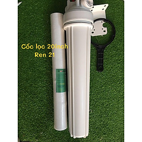 Mua Cốc lọc đầu nguồn 20 inch Ren 21 -  kèm lõi phụ kiện