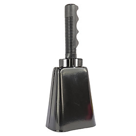 Musical Hand Bells Service Call Bell Percussion with Handles Music Instrument for Rhythm Concert