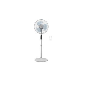 Quạt đứng có điều khiển từ xa Tefal Essential VH444790, màu xám- Hàng chính hãng