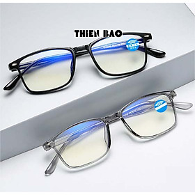 Kính lão thị, viễn thị, kính đọc sách phản quang chống ánh sáng xanh KVM301 NAM NỮ hàng đẹp tròng Nhật bản chuẩn độ