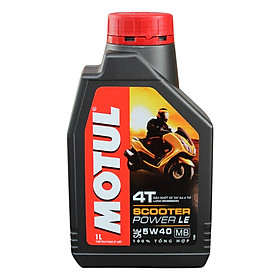 Nhớt Motul Scooter 5W40 Cho Xe Ga (0.8L)