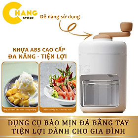 Mua Máy Bào Đá Mini  Dụng Cụ Bào Đá Mịn Bằng Tay  Máy Xay Đá Tuyết Quay Bằng Tay Đa Năng Tiện Lợi Cho Gia Đình