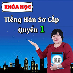 Hình ảnh Khóa học tiếng Hàn sơ cấp 1