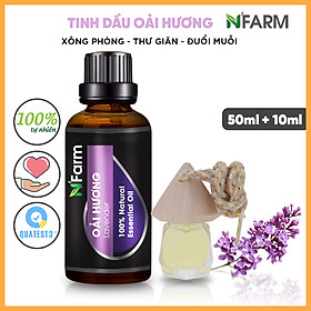Tinh dầu oải hương n'farm/ tinh dầu thiên nhiên nguyên chất