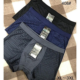 Quần Lót Nam ️️ Hộp 4 Quần Sịp Đùi Thông Hơi Xuất Nhật NO408 MỀM MỊN MÁT