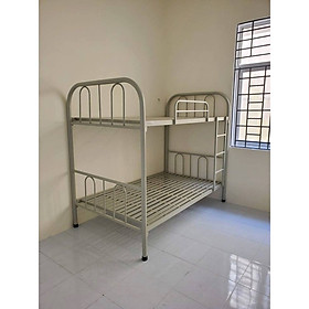 Giường sắt 2 tầng ngang 1m X 2m GS73