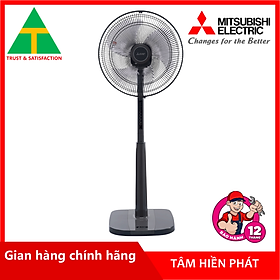 Mua Quạt Đứng Mitsubishi LV16S-RA CY-GY (47W) - Xám Đậm - Hàng Chính Hãng