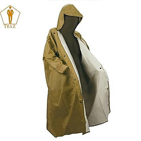 Mua Áo Mưa Dây Kéo TRAZ Vải Dù Tổ Ong Cao Cấp màu xanh lá  xám  xanh đậm  vàng  đỏ  hồng