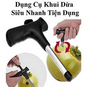 Dụng Cụ Khui Dừa Siêu Nhanh Tiện Dụng Cho Nhà Bếp