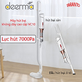 Máy Hút Bụi Cầm Tay Không Dây DeermaVC10 - Động Cơ Bền Bỉ - Lực Hút Mạnh Mẽ - Hàng Nhập Khẩu