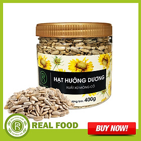 Hũ Hạt Hướng Dương REAL FOOD STORE (400g)