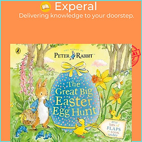 Sách - Peter Rabbit Great Big Easter Egg Hunt : A Lift-the-Flap Storybook by Beatrix Potter (UK edition, paperback)