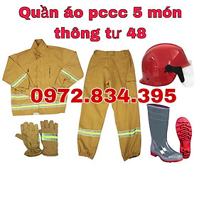 Mua Bộ quần áo chống cháy TT48 ( 5 món)