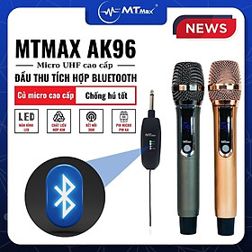 Mua Micro Đa Năng Tích Hợp Bluetooth MTMAX AK96 Cao Cấp – Biến Loa Amply Thường Thành Thiết Bị Bluetooth Thông Minh