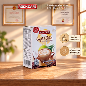 Cà phê dừa ROCKCAFE (Hộp 12 gói)