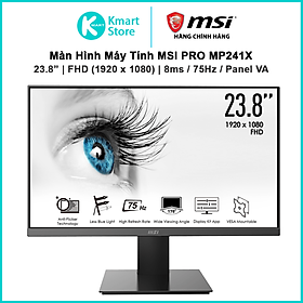 Mua Màn hình MSI PRO MP241X 23.8 inch FHD/VA 75Hz - Hàng Chính Hãng