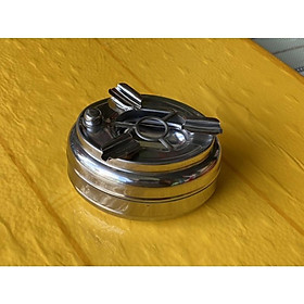 Mua Gạt tàn thuốc có nút bấm inox cao cấp