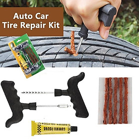 Mua 【Có hàng sẵn】Combo 8 miếng Bộ dụng cụ sửa chữa lốp xe hơi chuyên dụng