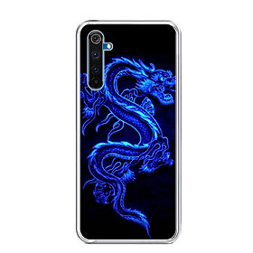 Ốp Lưng Dẻo Cho Điện Thoại Realme 6 Pro - 01287 0270 DRADON02 - Hàng Chính Hãng