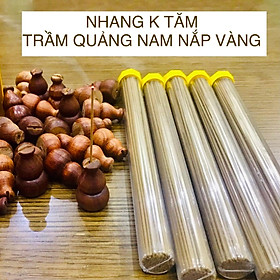 Mua NHANG KHÔNG TĂM TRẦM HƯƠNG QUẢNG NAM NẮP VÀNG- THƠM DỊU NHẸ RẤT DỄ CHỊU- THANH LỌC KHÔNG KHÍ- TANUSTORE