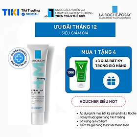 Kem dưỡng giảm mụn nhanh sau 8 giờ La Roche-Posay Effaclar Duo+ M 40ml