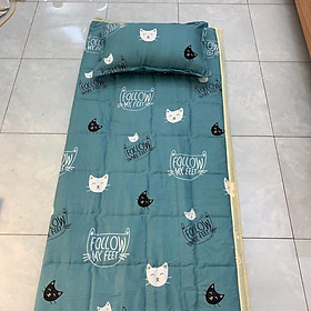 Mua Set Nệm ngủ văn phòng 4 chi tiết  Đệm du lịch tiện lợi size 90x190cm gấp gọn tiện lợi đa năng