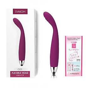 Dụng Cụ Massage Điểm G Cho Nữ Cao Cấp Svakom (Mỹ) - 5 Chế Độ Rung + 5 Cường Độ Mạnh Nhẹ - Sạc Điện - Chất Liệu Silicone Mềm Mại - Tặng Kèm Gel Jex Nhật - Che Tên Sản Phẩm