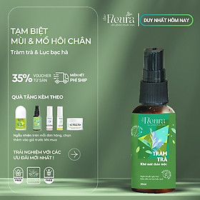 Khử Mùi Hôi Chân Thảo Mộc The FleurA Xịt Ngăn Mồ Hôi Chân và Giày
