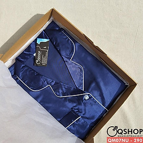 BỘ ĐỒ NGỦ PIJAMA NAM NỮ CAO CẤP SANG TRỌNG QSHOP QM07