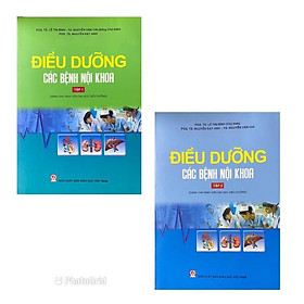 Sách - Combo Điều dưỡng các bệnh nội khoa Tập 1 + Tập 2 (KL)