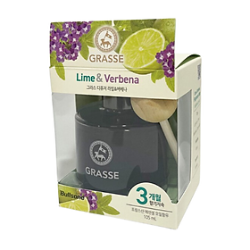 Nước Hoa Ô Tô Cao Cấp Bullsone Grasse Diffuser Lime & Verbena