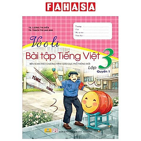 Sách - Vở Ô Li Bài Tập Tiếng Việt 3 - Quyển 1
