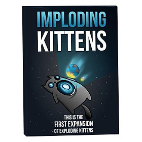 Board Game Mèo Nổ Bản Mở Rộng Số 3: Imploding Kitten Expansion (Hộp Giấy Cao Cấp)