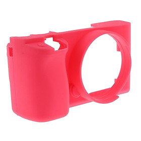 Silicone Protect Housing Camera Case Body Frame Cover for Sony A6000 Red #1