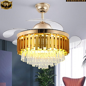 Mua Quạt trần đèn dấu cánh  quạt trần trên nhà phòng khách  3 cơ chế ánh sáng-điều khiển