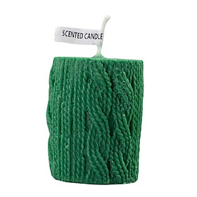 Mini Yarn Candle Flameless Decorative Romantic for Holiday Valentines Dating