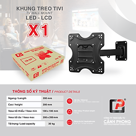 Mua Giá treo tivi cố định  khung giá treo tivi led cho mọi hãng tivi từ 19-55inch - X1 - Hàng Chính Hãng