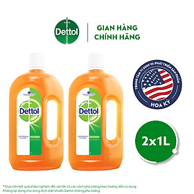 Combo 2 dung dịch diệt khuẩn 1L