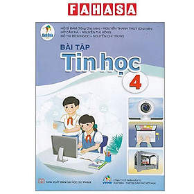 Sách - Bài Tập Tin Học 4 (Cánh Diều) (Chuẩn)